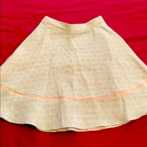 Polka dot tennis skirt with pockets